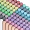 Sidewalk Chalk, 162 Pack 18 Colors Sidewalk Chalk Set For Kids Jumbo Chalk Bulk, Great for Kids Family, Paint on Sidewalk Wall School Driveway Blackboard Street Playground